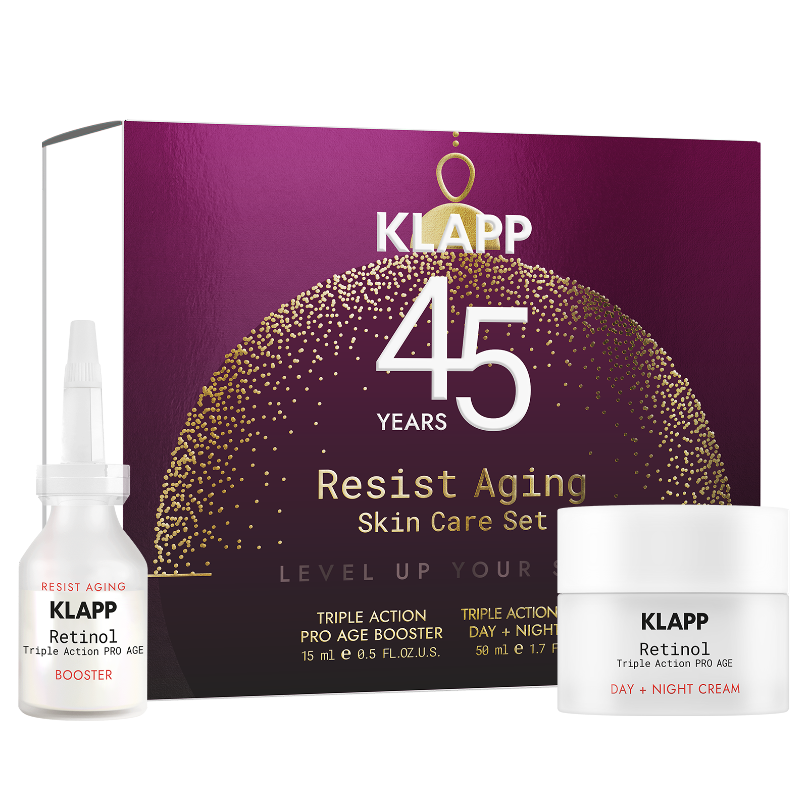 KLAPP Resist Aging Skin Care Set  KLAPP | Professional Skincare Made in  Germany