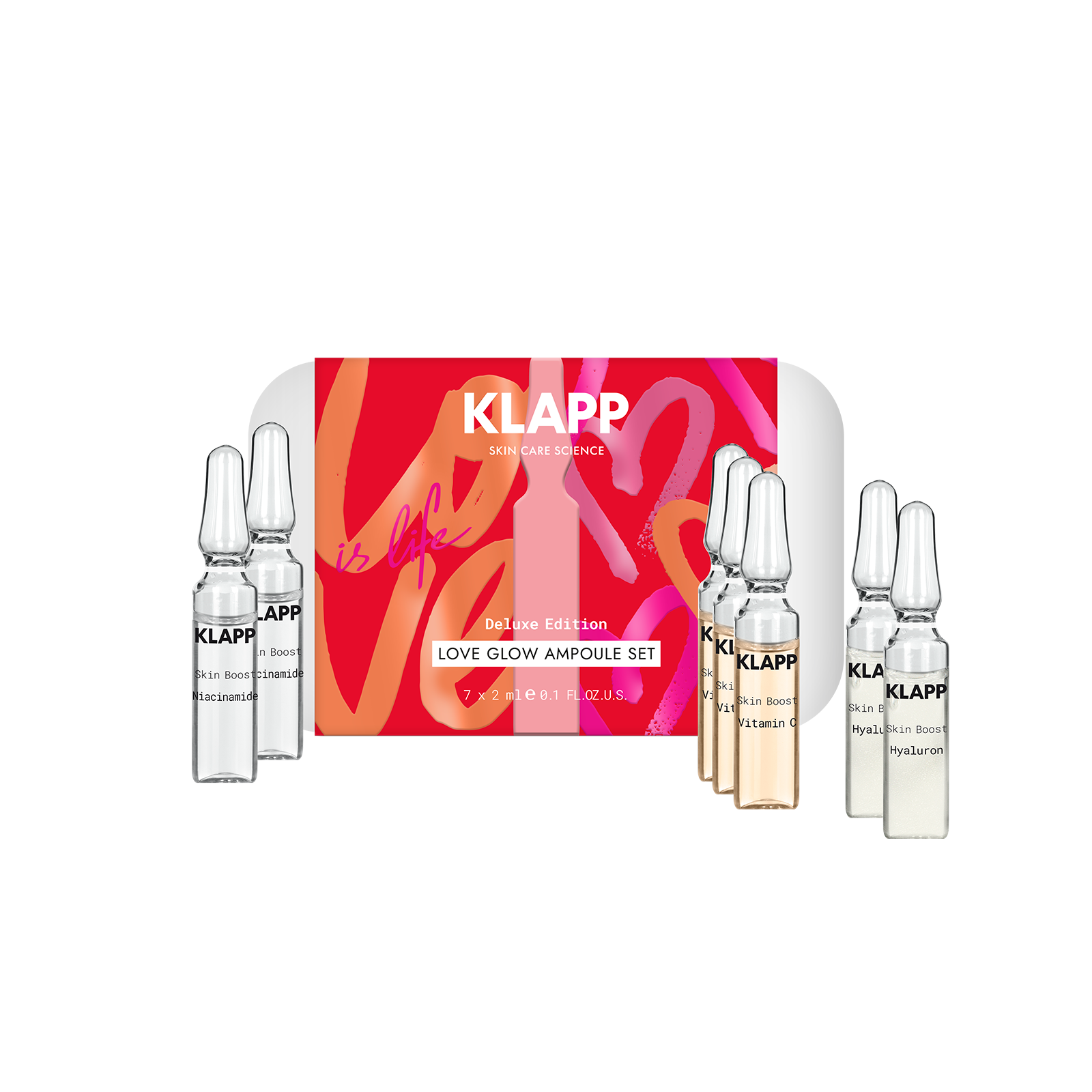 Concentré KLAPP SkinConCellular - 7 Ampoules Pour Couperose Et Peaux Sensibles - 2 Ml - Apaisant