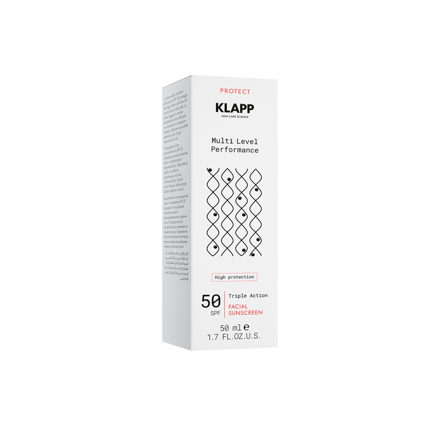 Multi Level Performance Sun Protection Facial Sunscreen 50 SPF