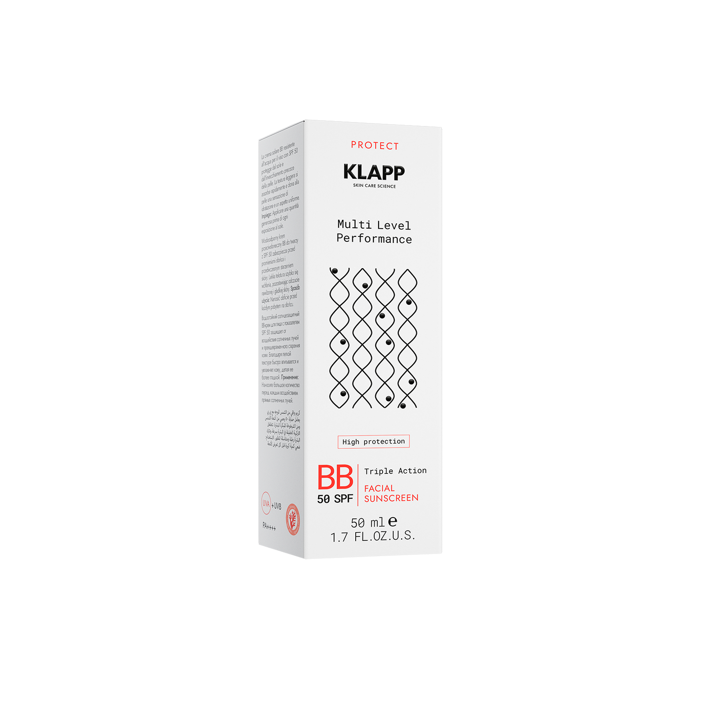 Multi Level Performance Sun Protection Facial Sunscreen BB 50 SPF