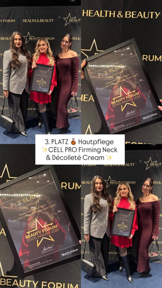 Award-Winning Innovation: CELL PRO Wins at the Beauty Forum Star Award 2025
