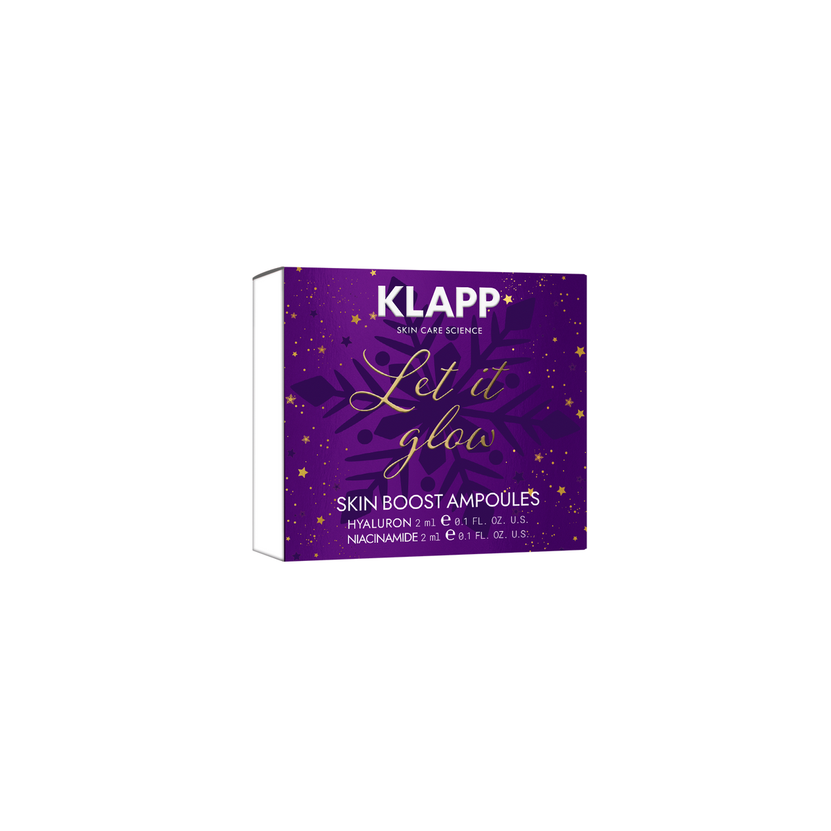 KLAPP Limited XMAS Collection Skin Boost Ampoules