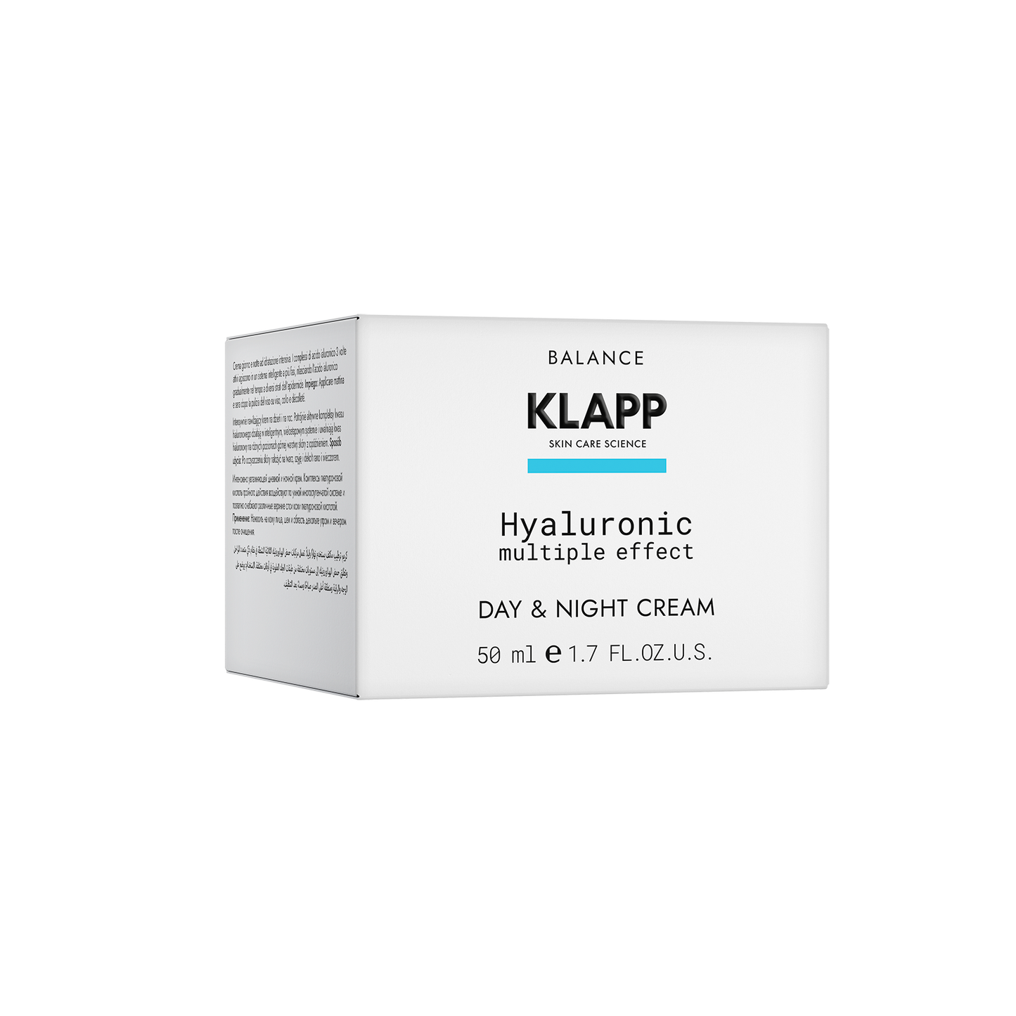 Hyaluronic Multiple Effect Day & Night Cream