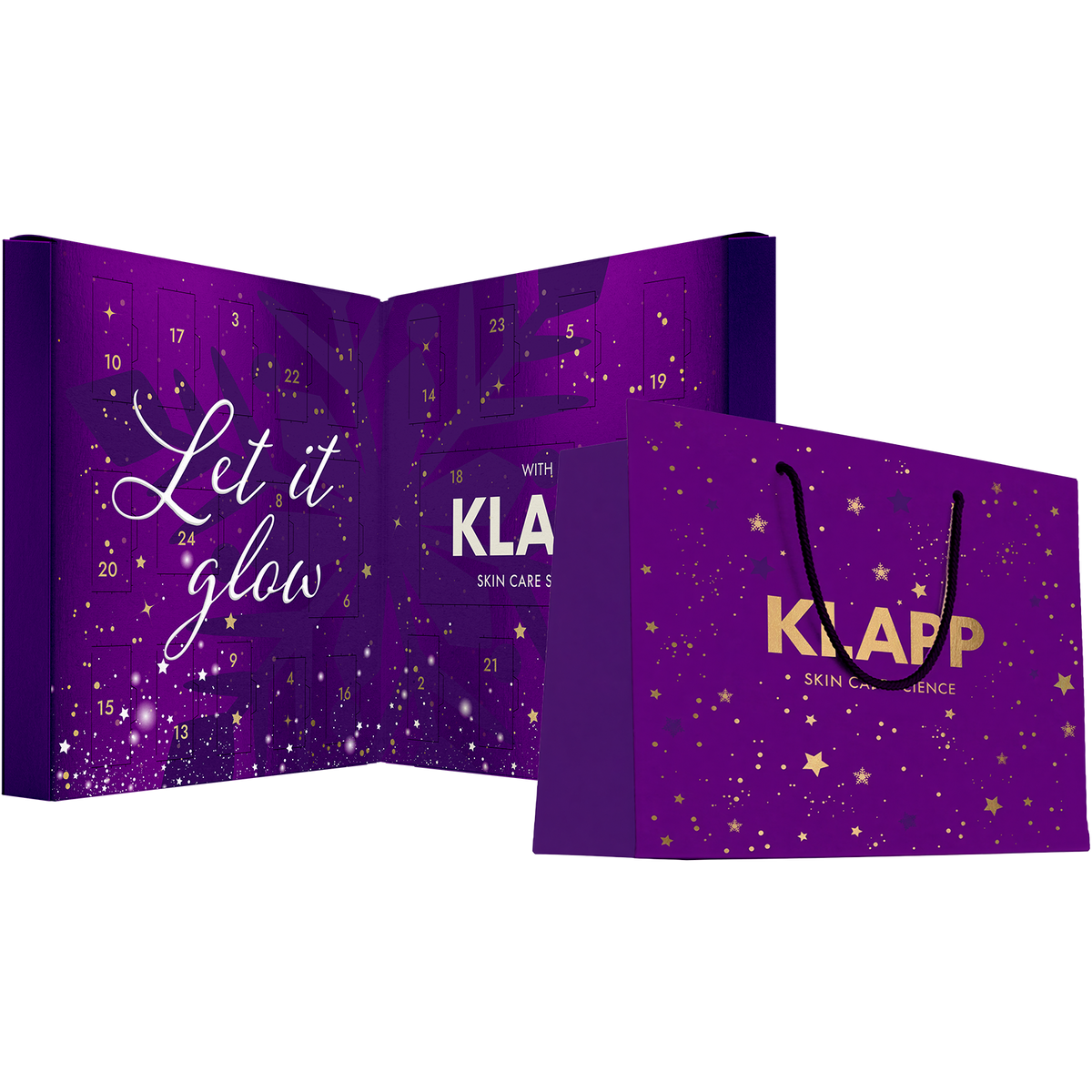 KLAPP Limited XMAS Collection Advent calendar Let it Glow