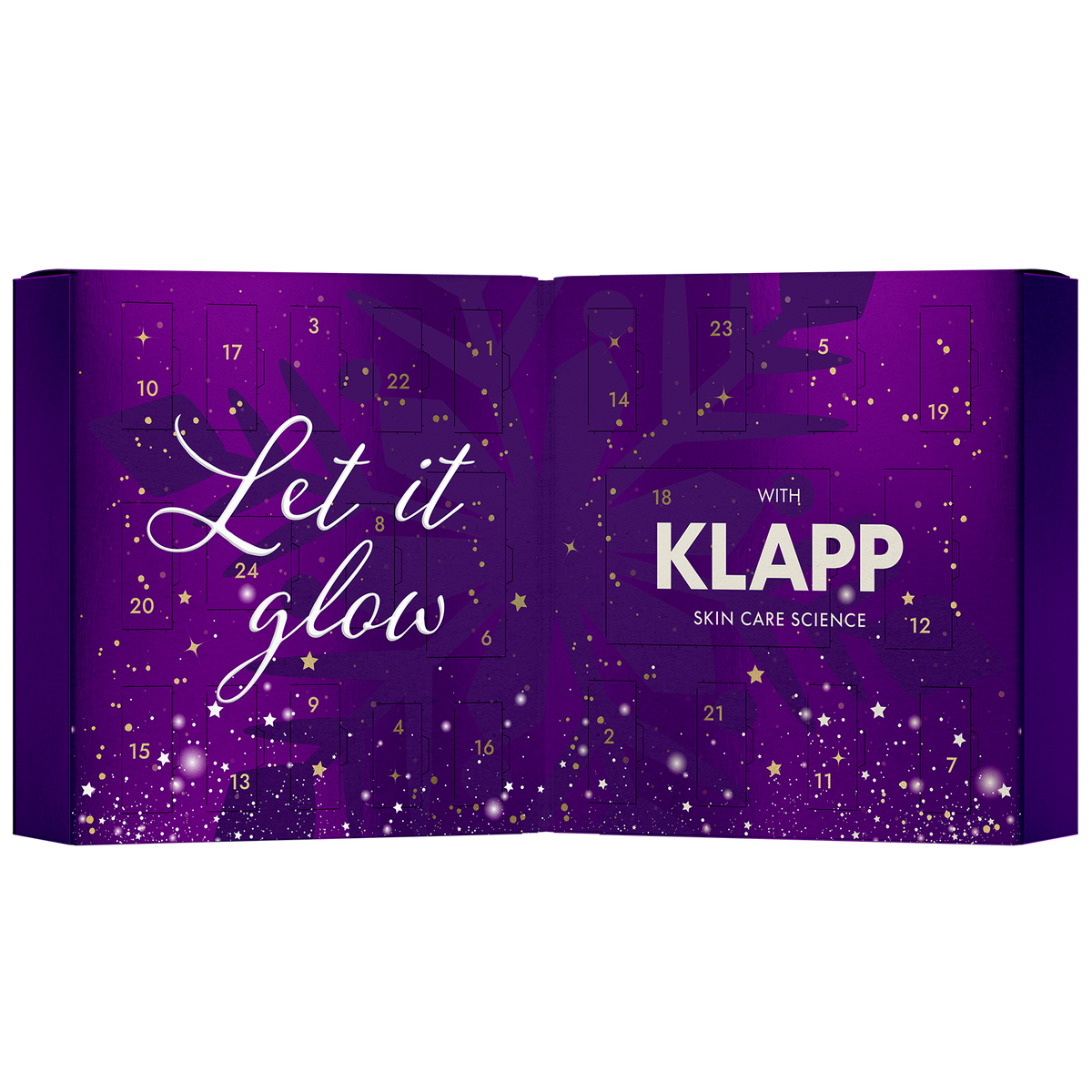 KLAPP Limited XMAS Collection Advent calendar Let it Glow
