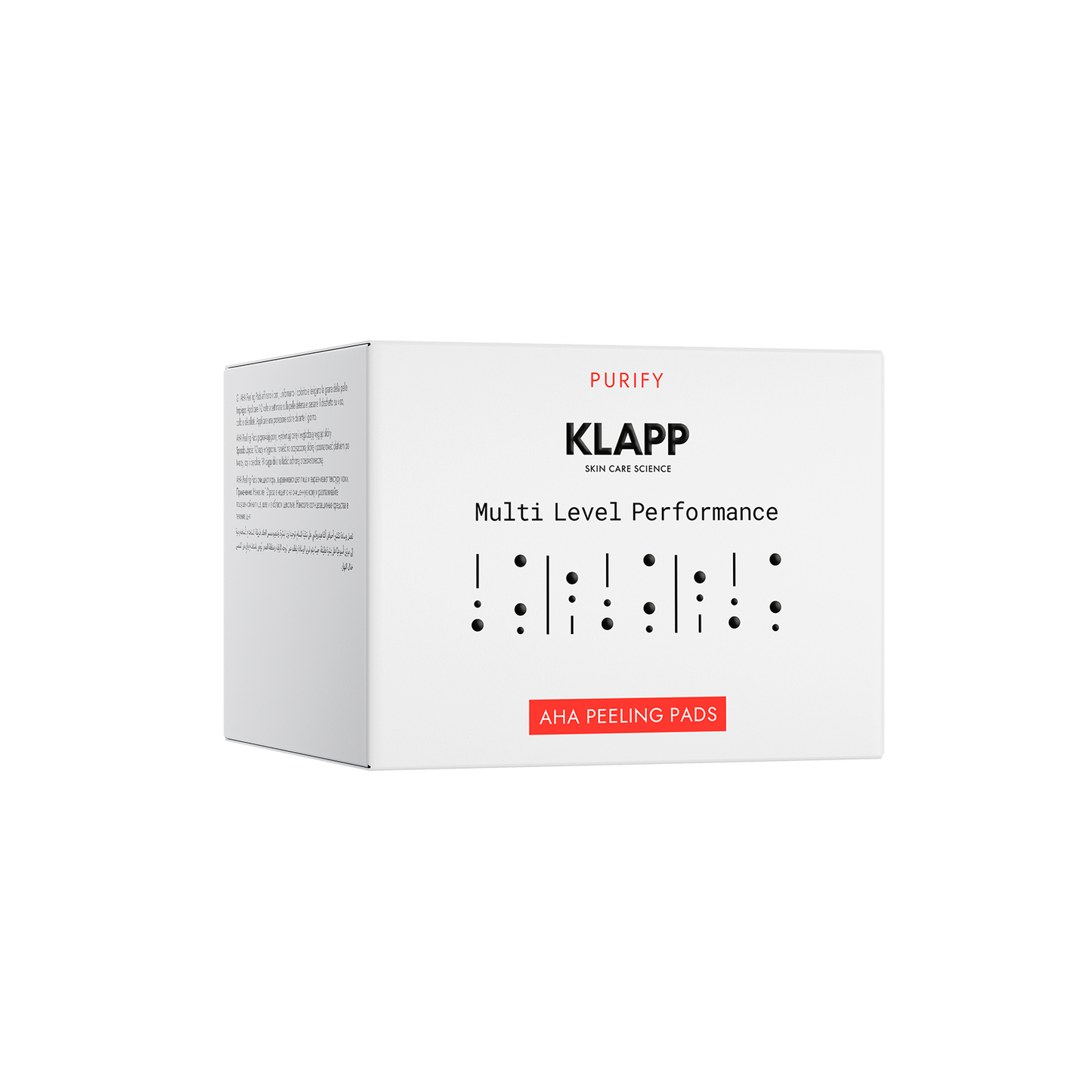 Multi Level Performance AHA Peeling Pads