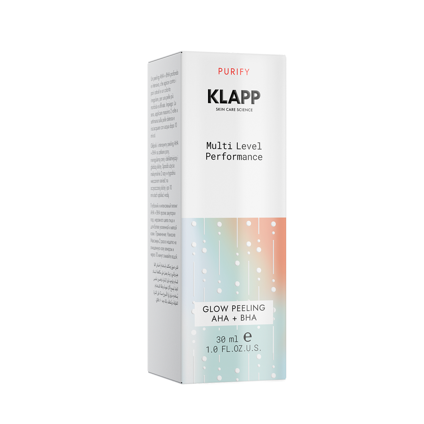 Multi Level Performance Glow Peeling AHA + BHA