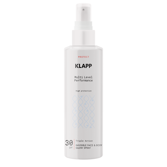 Multi Level Performance Sun Protection Invisible Face & Body Glow Spray SPF 30