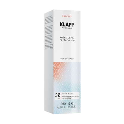 Multi Level Performance Sun Protection Invisible Face & Body Glow Spray SPF 30