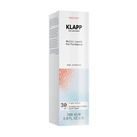 Multi Level Performance Sun Protection Invisible Face & Body Glow Spray SPF 30