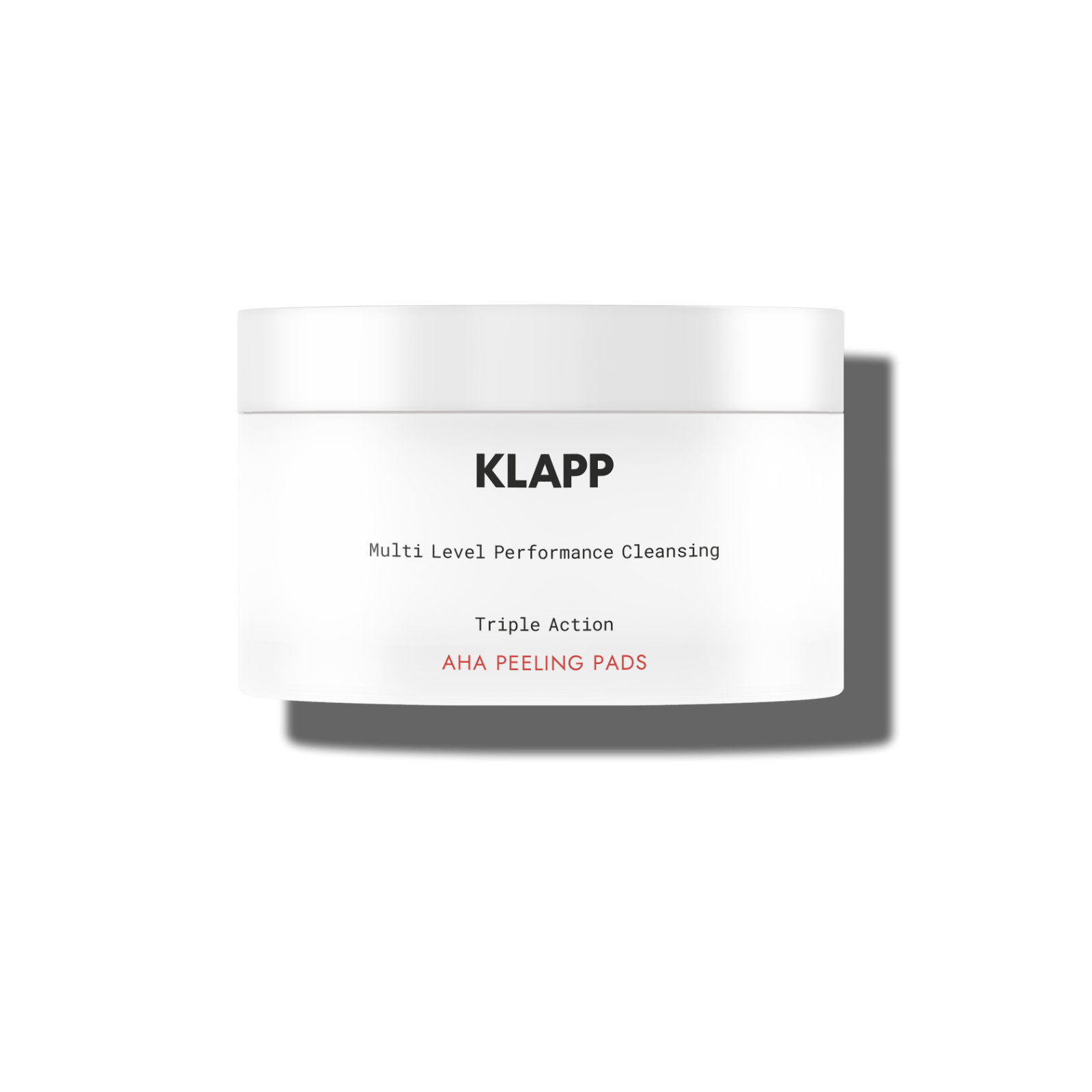 KLAPP Cosmetics -  Triple Action AHA Peeling Pads (40 Stück)